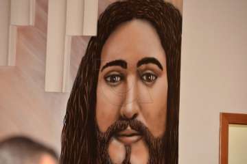 Procesión de Santiago Apóstol en Lomo Cementerio-Telde (Foto Francisco Javier Santana)